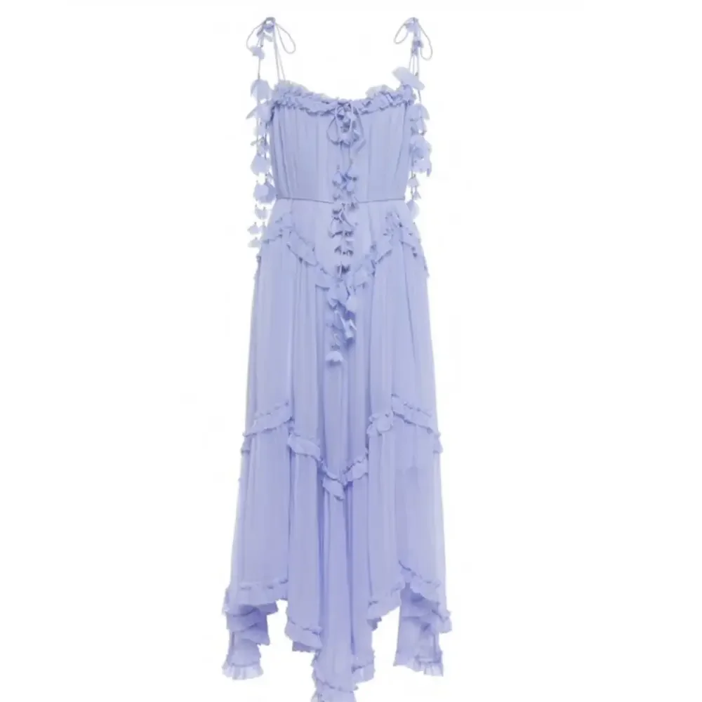 zimmermann purple dress tama corset midi Dry clean Zimmermann Purple Linen Open Back